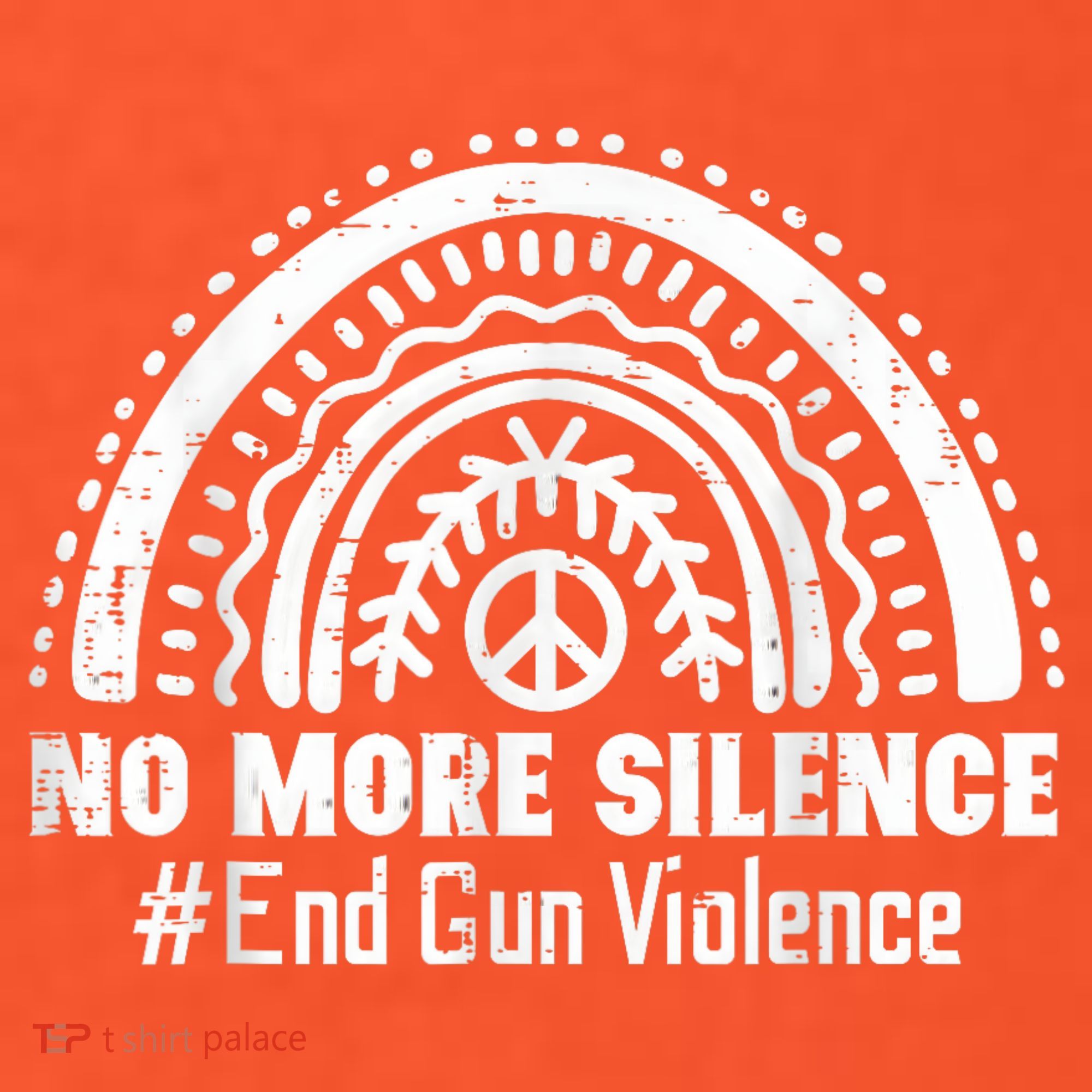 No More Silence End Gun Violence Awareness Month Orange Baby Bodysuit