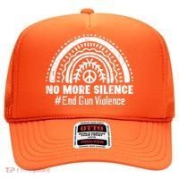 No More Silence End Gun Violence Awareness Month Orange Hat thumb 0