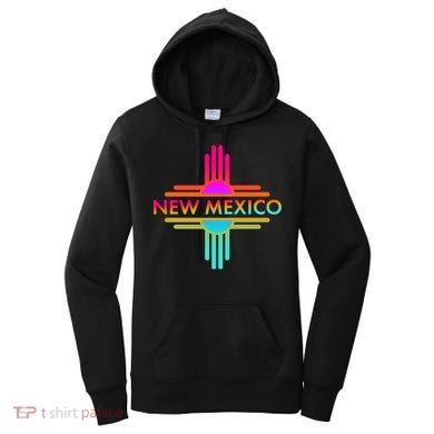 New Mexico State Zia Symbol Design Great Gift Women's Hoodie