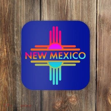 New Mexico State Zia Symbol Design Great Gift Coaster