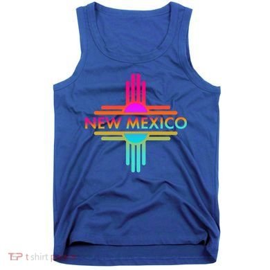 New Mexico State Zia Symbol Design Great Gift Tank Top