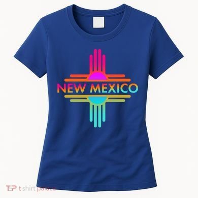 New Mexico State Zia Symbol Design Great Gift Women's T-Shirt