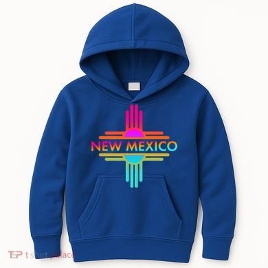 New Mexico State Zia Symbol Design Great Gift Kids Hoodie