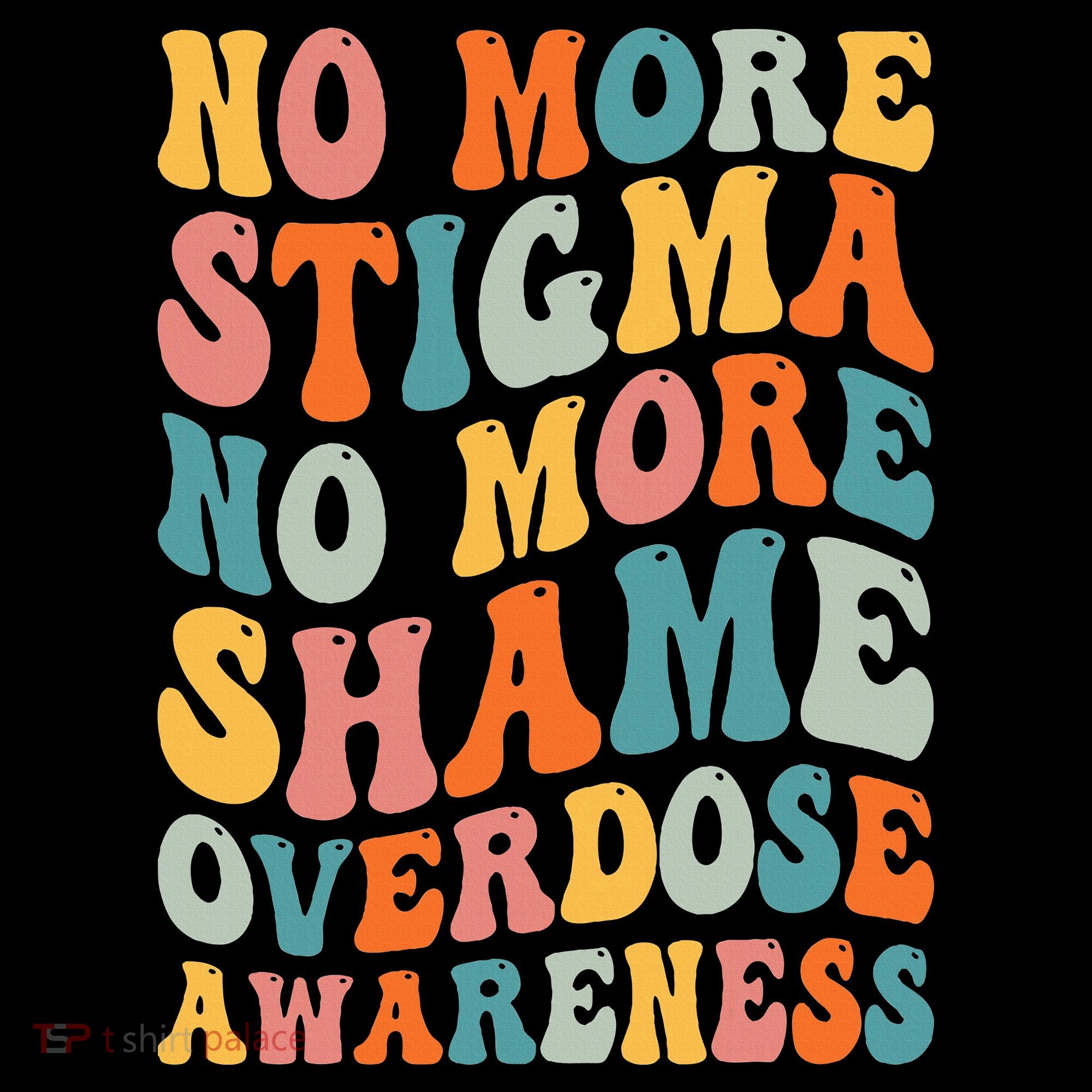 No More Stigma No More Shame Addiction Overdose Awareness Ornament