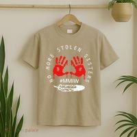 No More Stolen Sisters MMIW Month Awareness Saying Women T-Shirt thumb 2