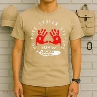 No More Stolen Sisters MMIW Month Awareness Saying Women T-Shirt thumb 6