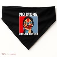 No More Stolen Sister Native American Mmiw USA-Made Doggie Bandana thumb 0