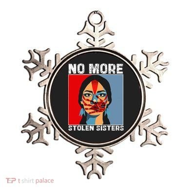 No More Stolen Sister Native American Mmiw Ornament