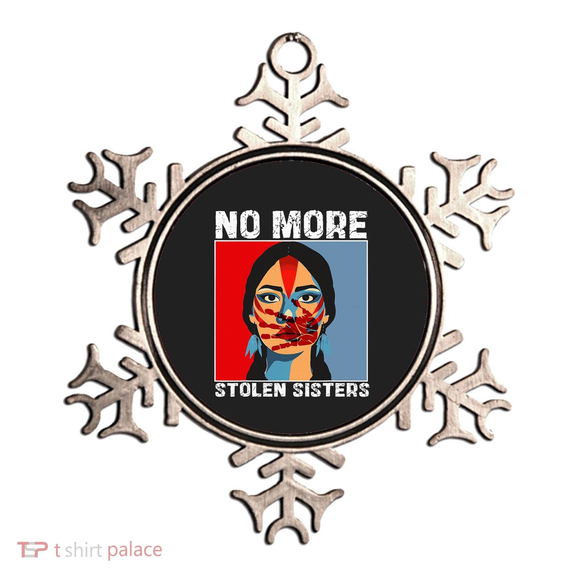 No More Stolen Sister Native American Mmiw Ornament