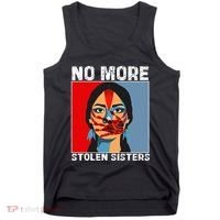 No More Stolen Sister Native American Mmiw Tank Top thumb 0