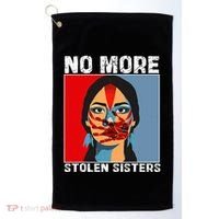 No More Stolen Sister Native American Mmiw Golf Towel thumb 0