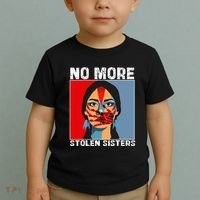 No More Stolen Sister Native American Mmiw Toddler T-Shirt thumb 2