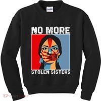 No More Stolen Sister Native American Mmiw Kids Sweatshirt thumb 0