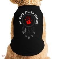 No More Stolen Sisters Missing And Murdered Indigenous Women Doggie Tank thumb 0