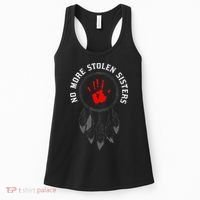 No More Stolen Sisters Missing And Murdered Indigenous Women Women's Tank Top thumb 0