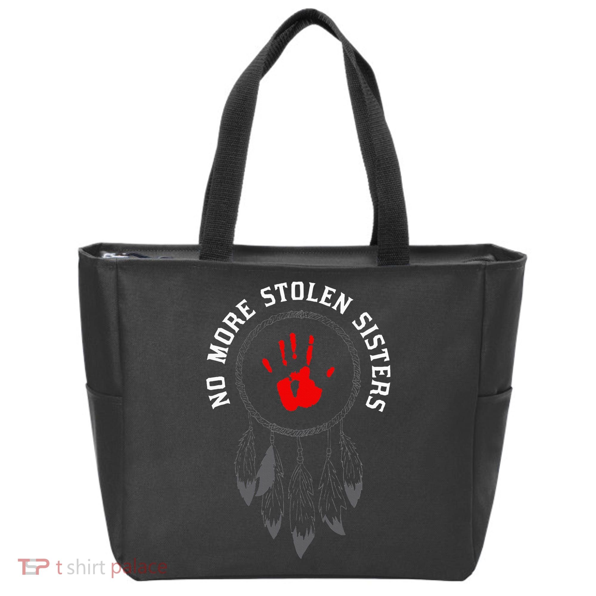 No More Stolen Sisters Missing And Murdered Indigenous Women Tote Bag