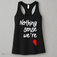 Nothing Makes Sense When We're Apart Cute Couple Matching Women's Tank Top thumb 3