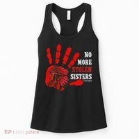 No More Stolen Sisters Stop MMIW Women's Tank Top thumb 0