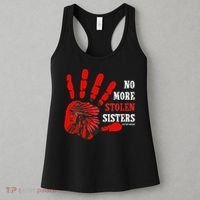 No More Stolen Sisters Stop MMIW Women's Tank Top thumb 3