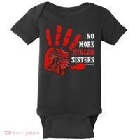 No More Stolen Sisters Stop MMIW Baby Bodysuit thumb 0