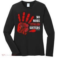 No More Stolen Sisters Stop MMIW Women's Long Sleeve Shirt thumb 0
