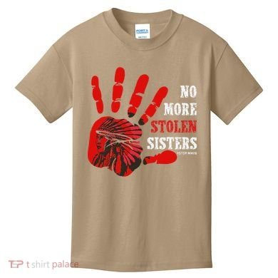 No More Stolen Sisters Stop MMIW Kids T-Shirt