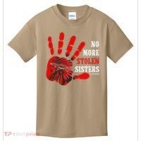 No More Stolen Sisters Stop MMIW Kids T-Shirt thumb 0