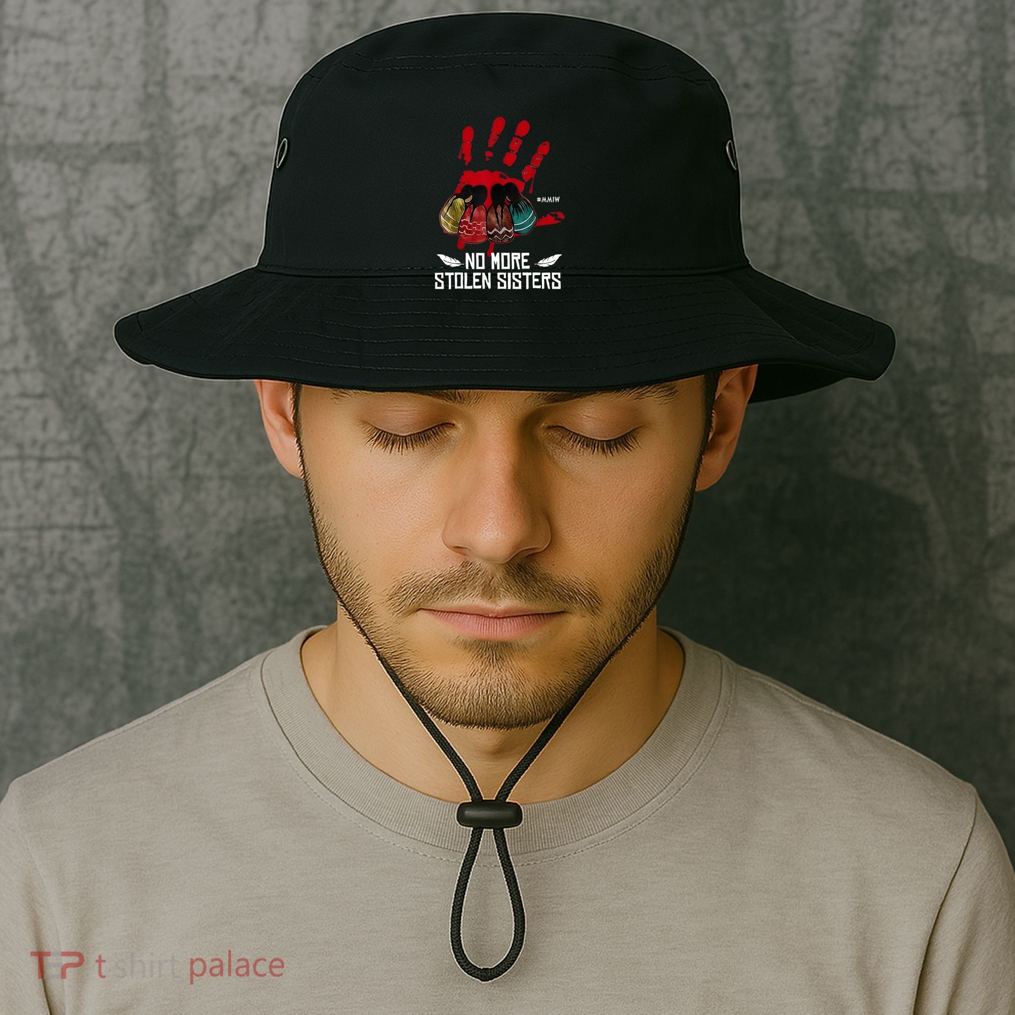 No More Stolen Sisters - Justice Indigenous Native Bucket Hat