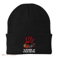 No More Stolen Sisters - Justice Indigenous Native Beanie thumb 0