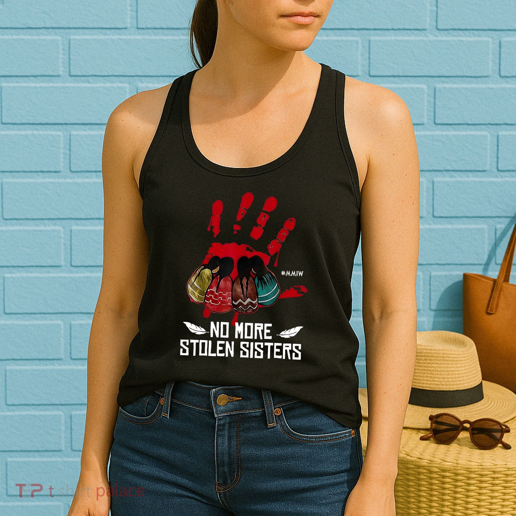 No More Stolen Sisters - Justice Indigenous Native Women's Tank Top