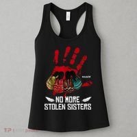 No More Stolen Sisters - Justice Indigenous Native Women's Tank Top thumb 3