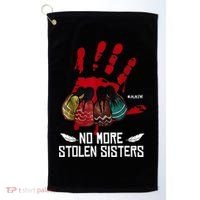 No More Stolen Sisters - Justice Indigenous Native Golf Towel thumb 0