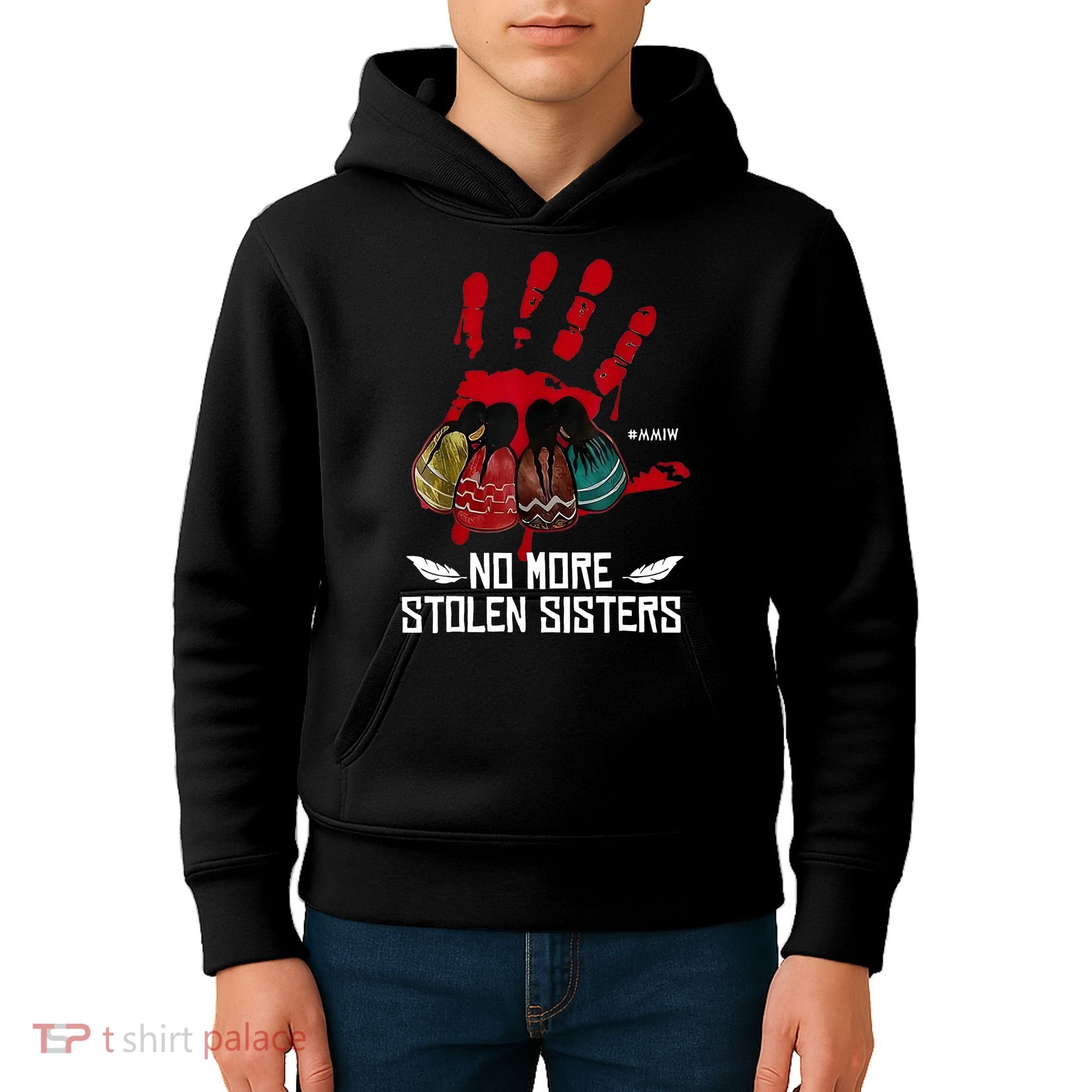 No More Stolen Sisters - Justice Indigenous Native Kids Hoodie