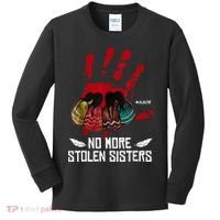No More Stolen Sisters - Justice Indigenous Native Kids Long Sleeve Shirt thumb 0