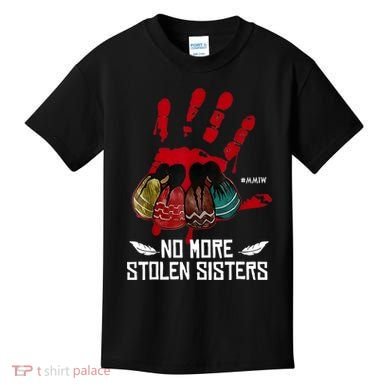 No More Stolen Sisters - Justice Indigenous Native Kids T-Shirt