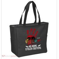 No More Stolen Sisters - Justice Indigenous Native Tote Bag thumb 2
