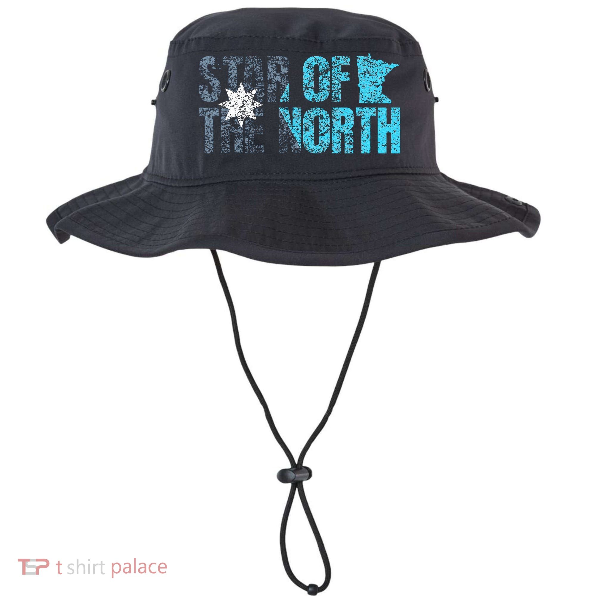 New Minnesota State Flag Mn Star Of The North Map Bucket Hat