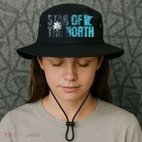 New Minnesota State Flag Mn Star Of The North Map Bucket Hat thumb 3