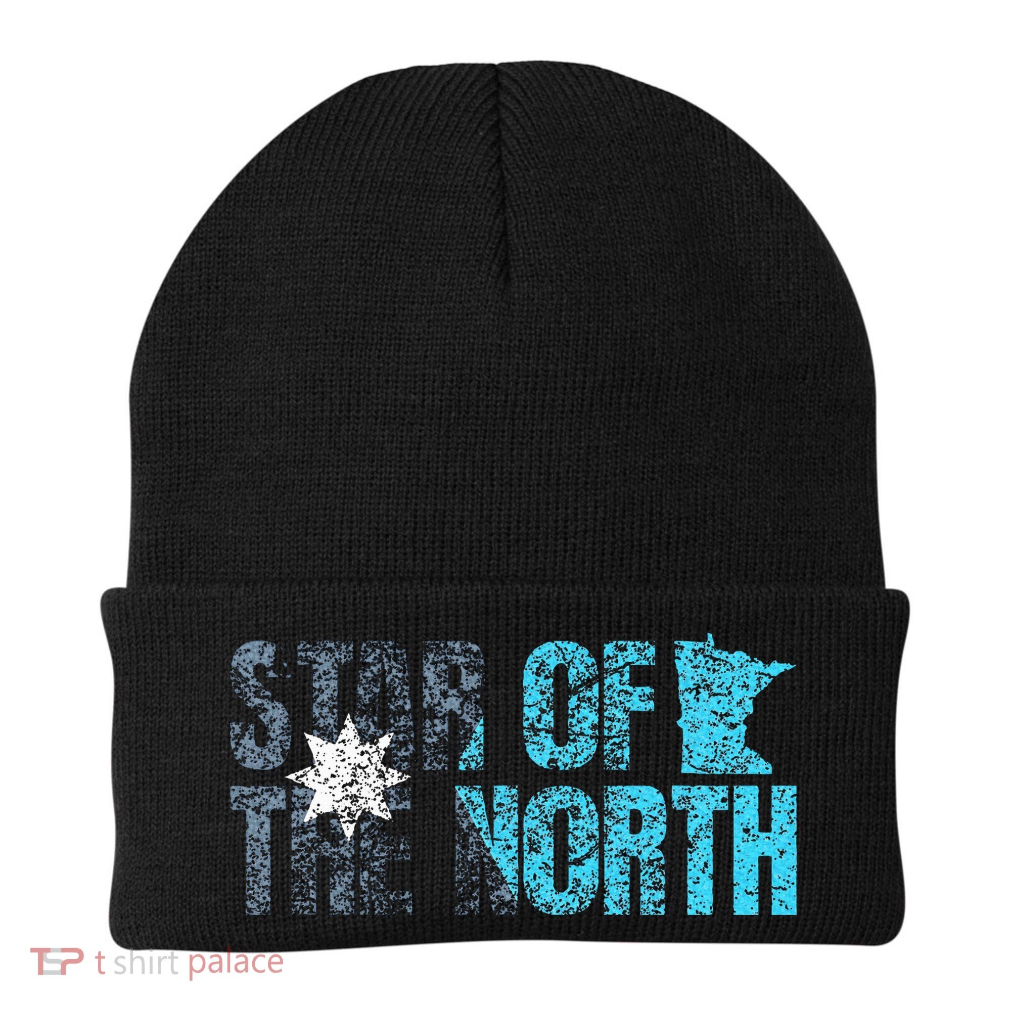 New Minnesota State Flag Mn Star Of The North Map Beanie