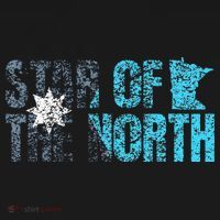 New Minnesota State Flag Mn Star Of The North Map Women's Hoodie thumb 2