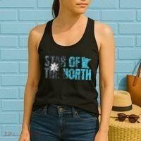 New Minnesota State Flag Mn Star Of The North Map Women's Tank Top thumb 2