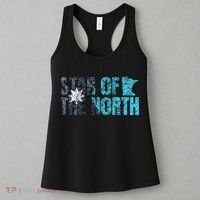 New Minnesota State Flag Mn Star Of The North Map Women's Tank Top thumb 3