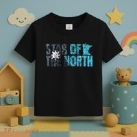 New Minnesota State Flag Mn Star Of The North Map Toddler T-Shirt thumb 3