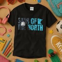 New Minnesota State Flag Mn Star Of The North Map Kids T-Shirt thumb 3