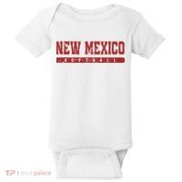 New Mexico Softball Baby Bodysuit thumb 0