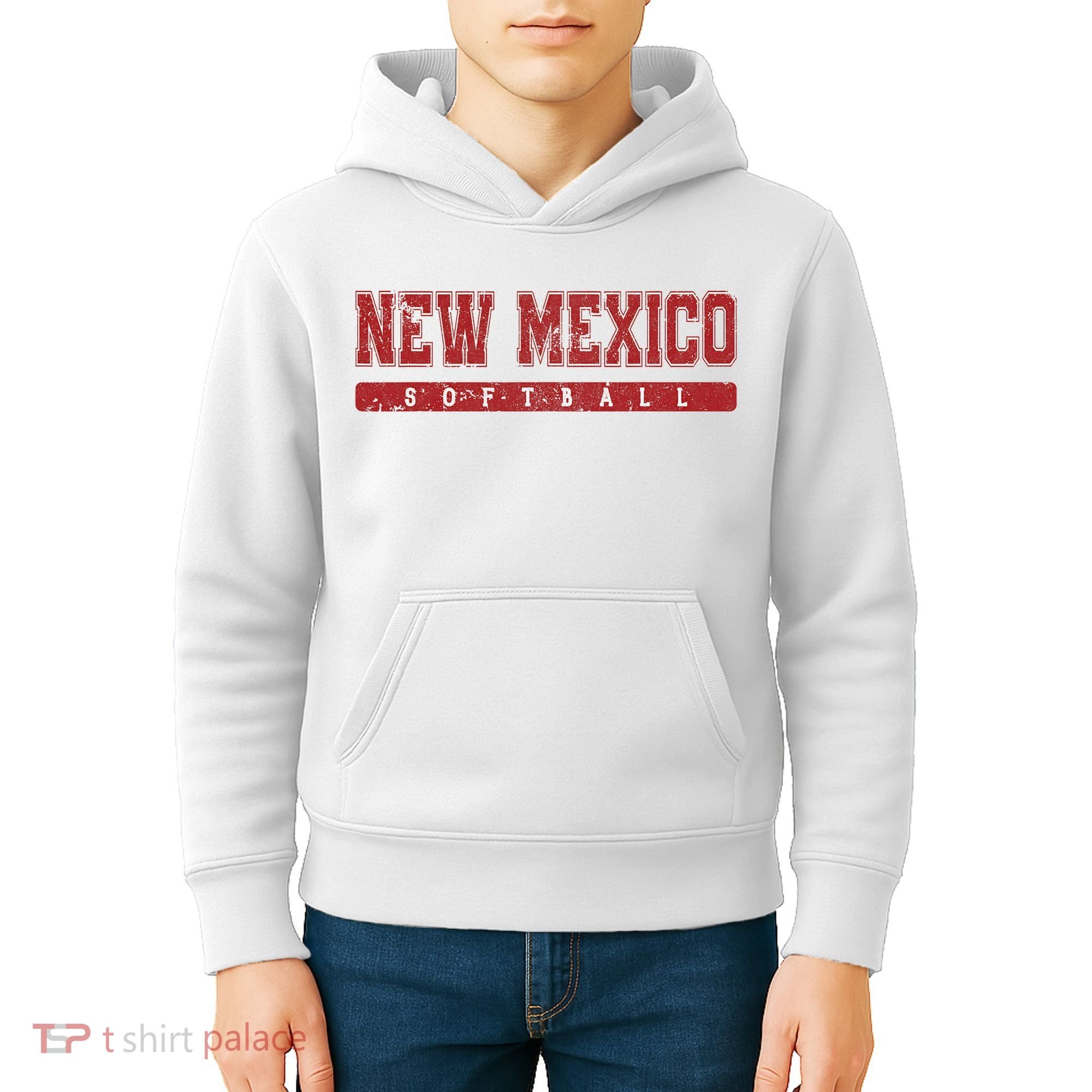 New Mexico Softball Kids Hoodie