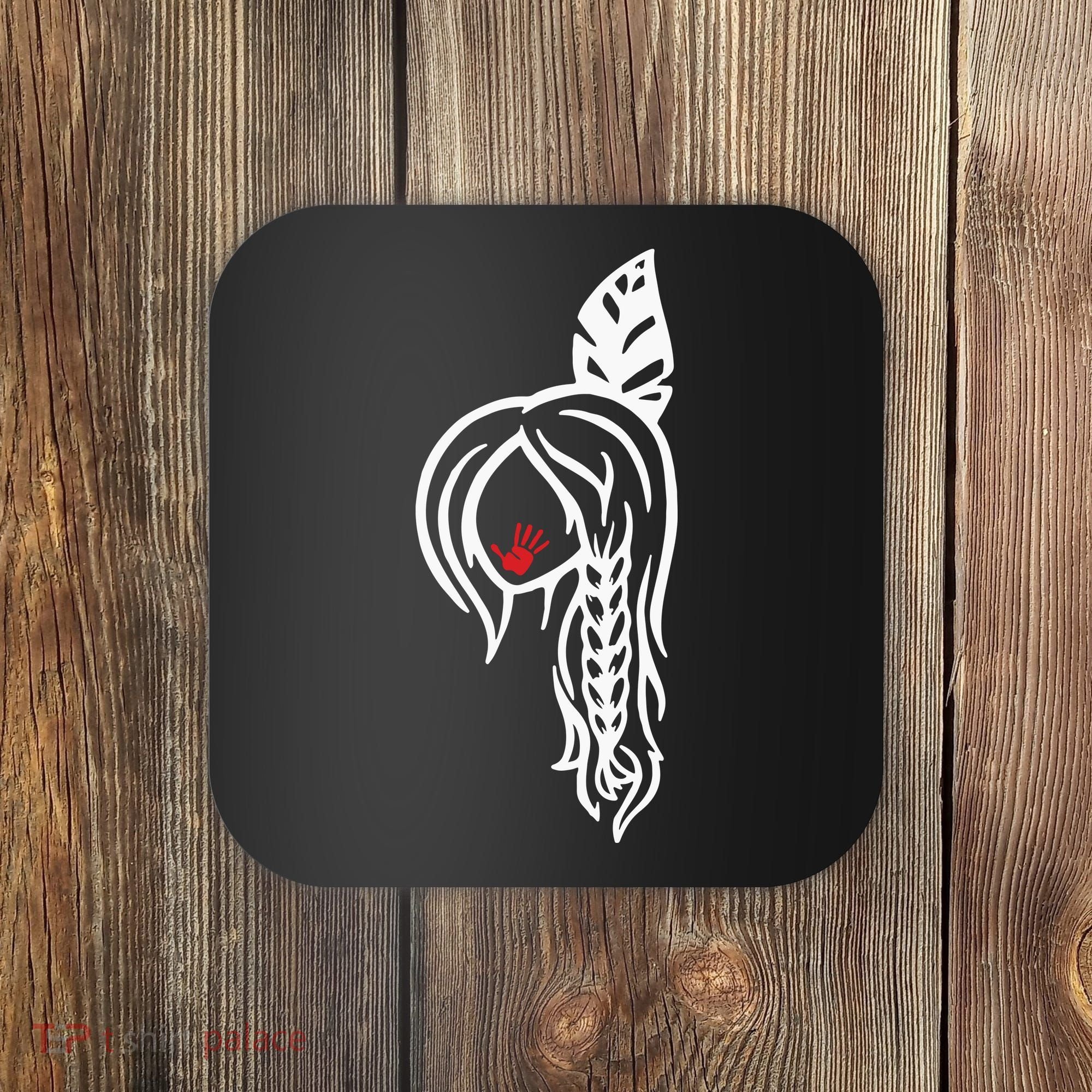 No More Stolen Sister American Native Coaster