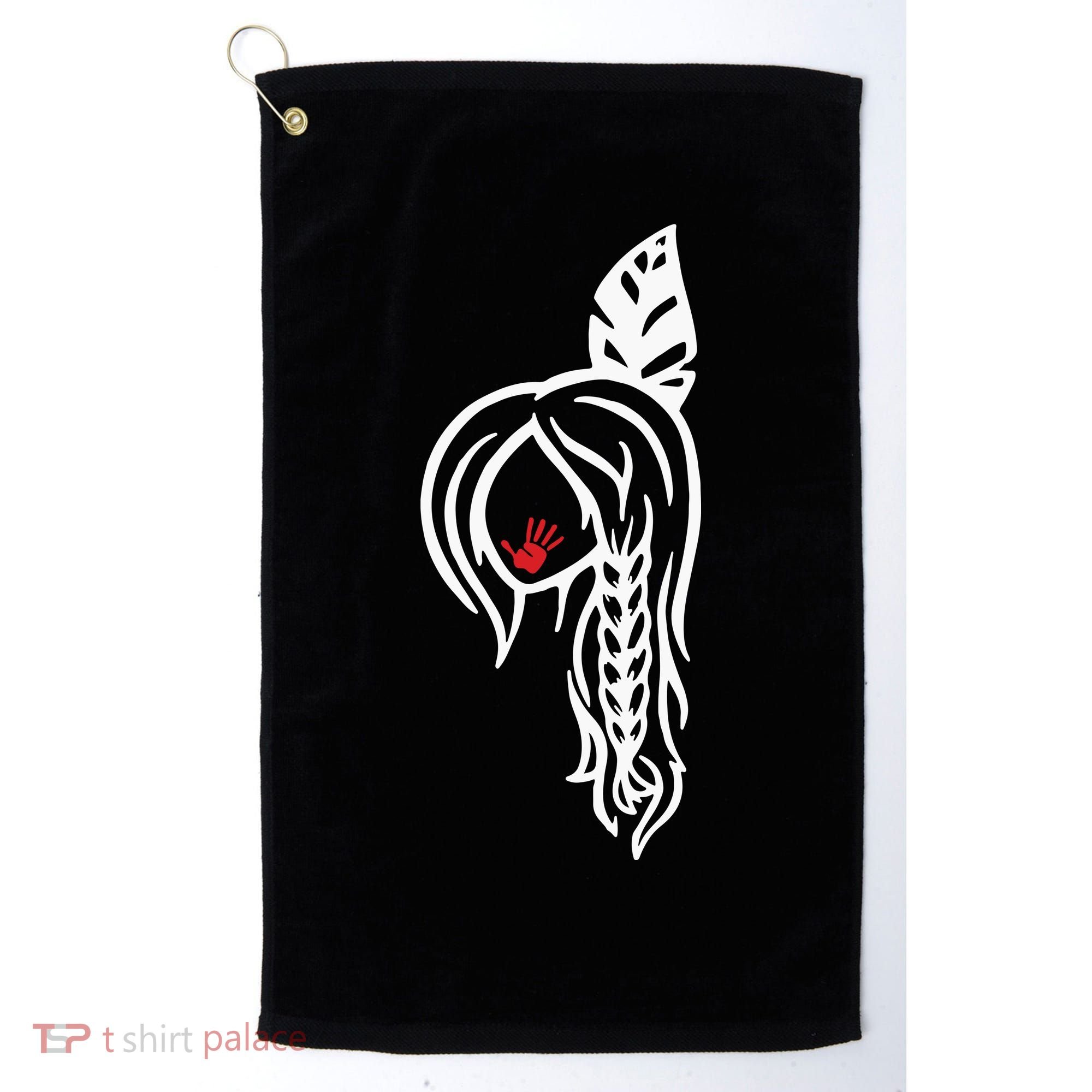 No More Stolen Sister American Native Golf Towel