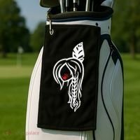 No More Stolen Sister American Native Golf Towel thumb 2