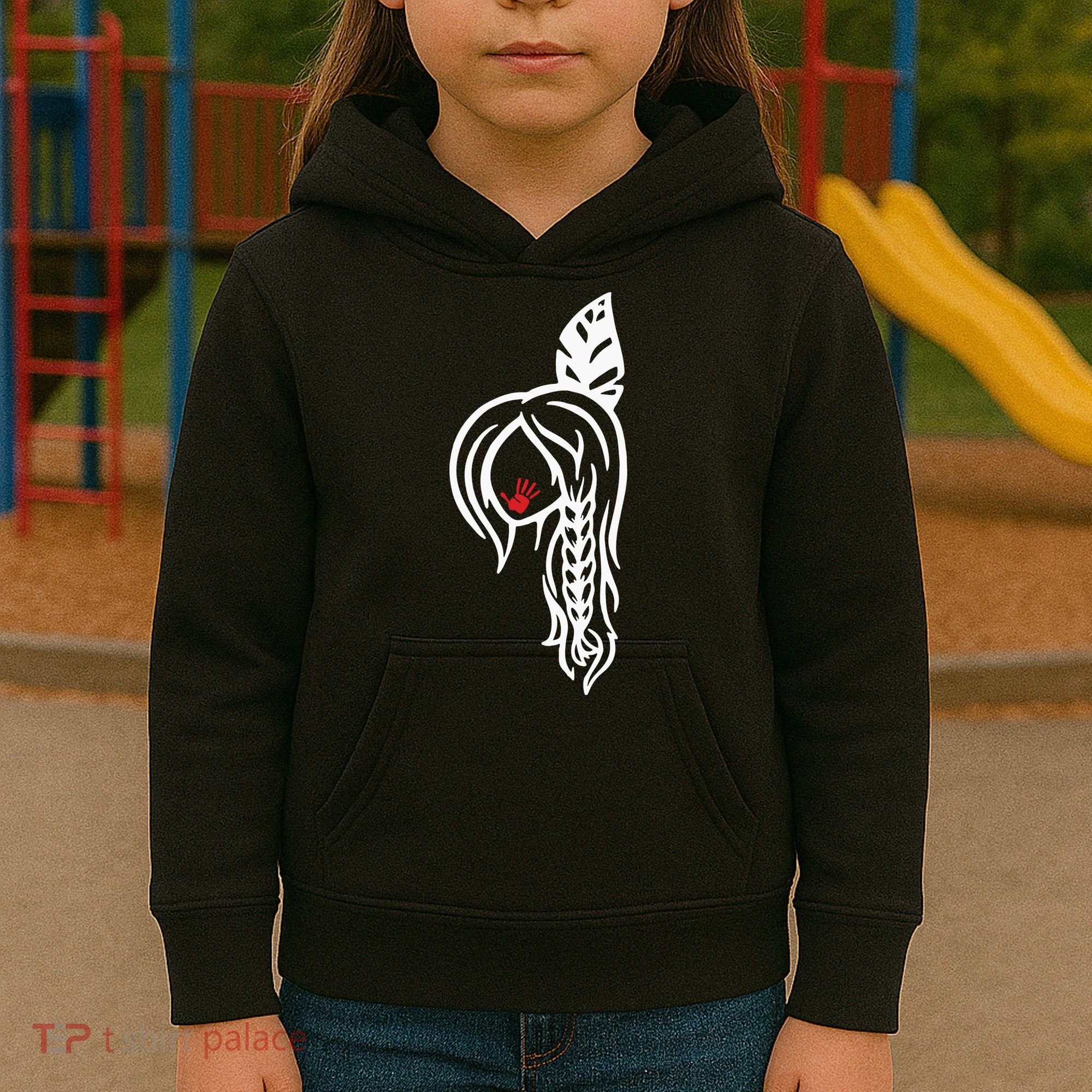 No More Stolen Sister American Native Kids Hoodie